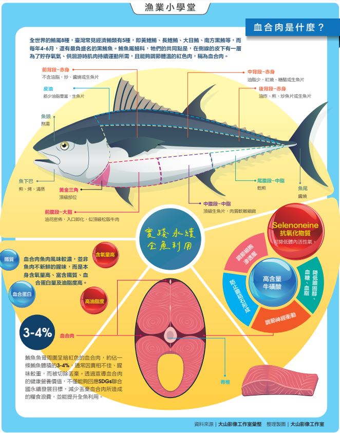 鮪魚的全魚利用